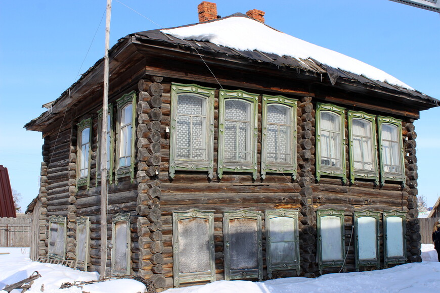 Дом, в котором жили родители Распутина