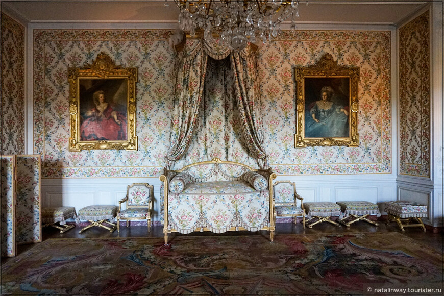 Комната принцессы Марии-Аделаиды Французской,  дочери Людовика XV и его супруги королевы Марии Лещинской.