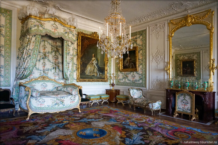 Спальня принцессы Виктории Французской (фр. Marie Louise Thérèse Victoire de France; 11 мая 1733 — 7 июня 1799) 