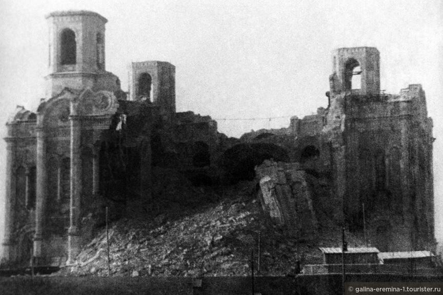 Разрушенный храм. Фото из интернета