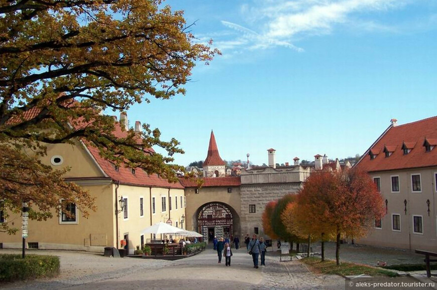 Величественный Крумловский замок в Чехии