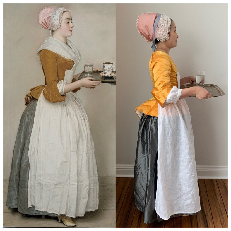 Анестезиолог шьет костюмы 18 века, тратя на каждый сотни часов, и ее работы — настоящие шедевры с картин