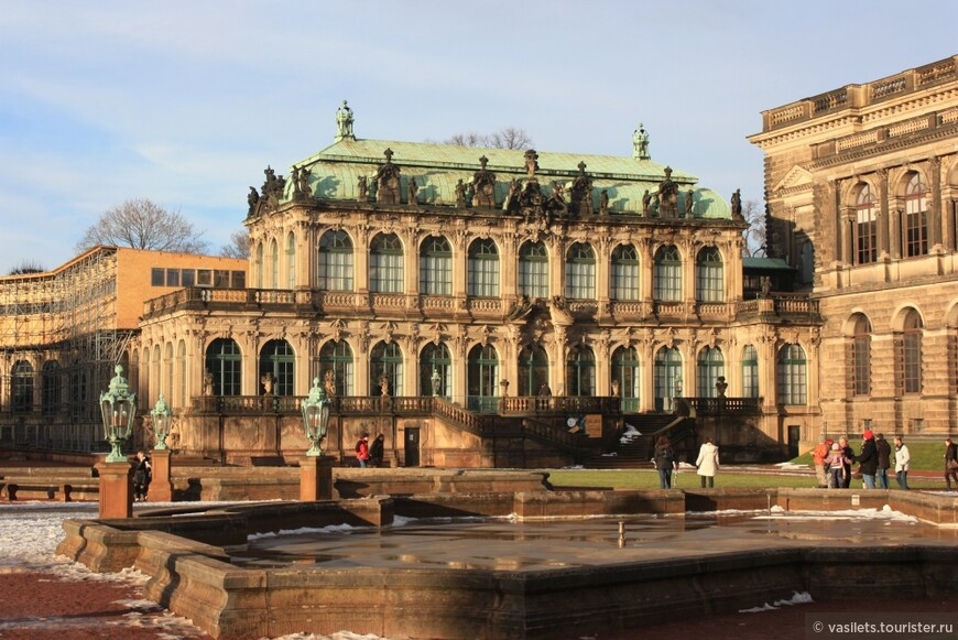 Замечательный Дрезден зимой