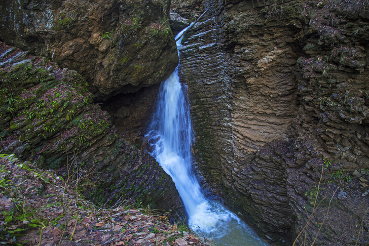 Водопады Руфабго в Каменномостском 