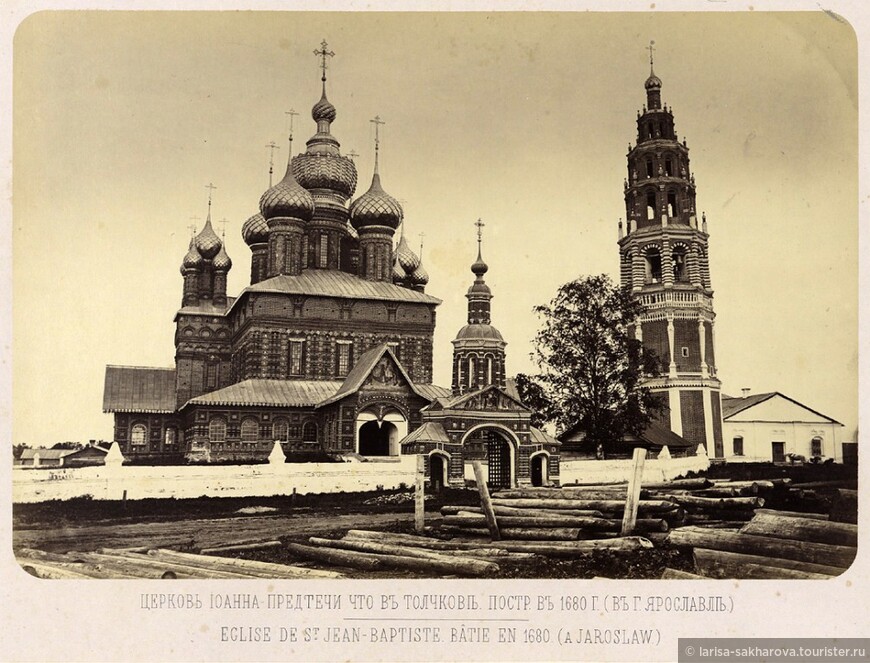Храм Иоанна Предтечи в Толчкове — самая вычурная ярославская церковь
