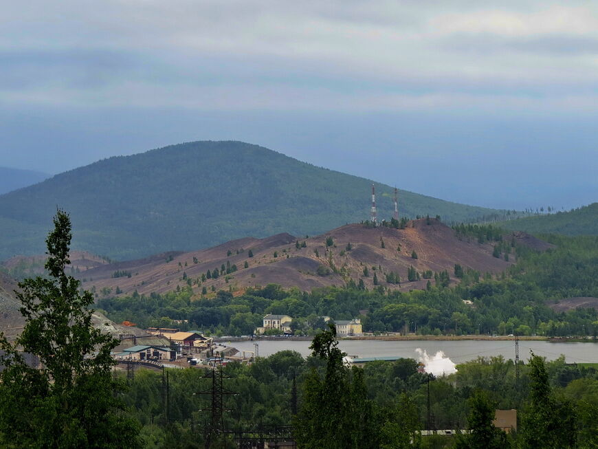 Панорама с горы Карабаш