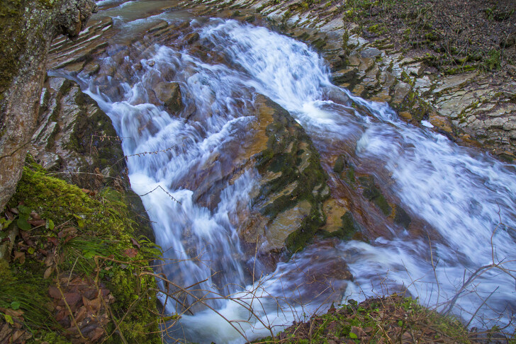Водопады Руфабго в Каменномостском