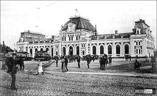 Павелецкий(тогда Саратовский) в 1910 году. Фото из Википедии