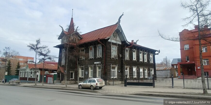 Дом с драконами по ул. Красноармейской.