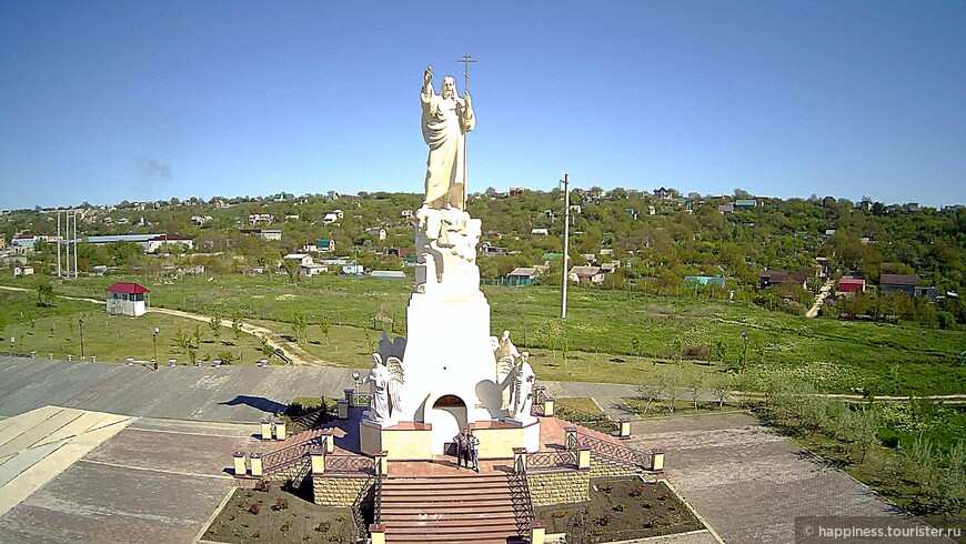 22-метровая фигура Христа.Самая большая в России
