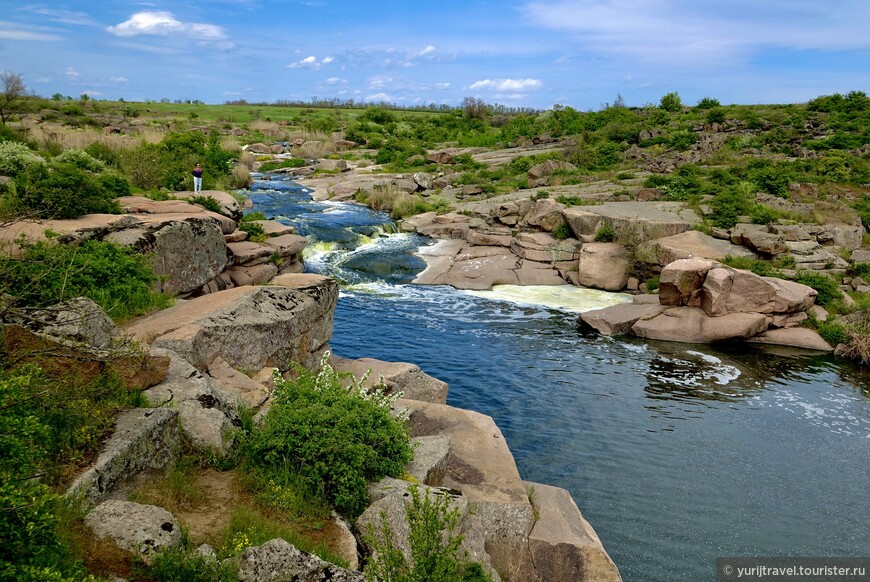 Большой Днепровский круг. Токовские водопады и Криворожье