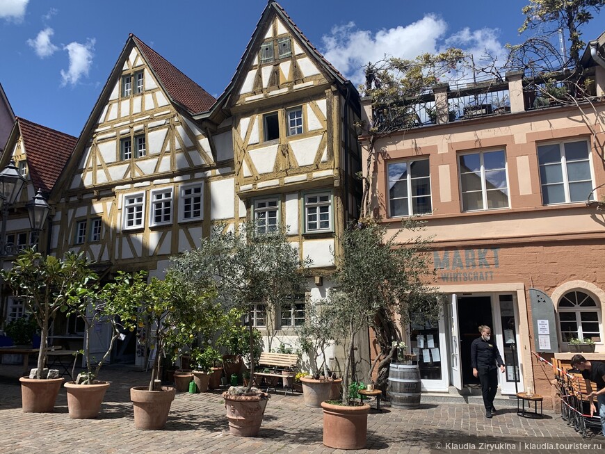 Безигхайм — город со званием «Самый красивый винный город Германии», и, один из самых красивых на Фахверковой Дороге