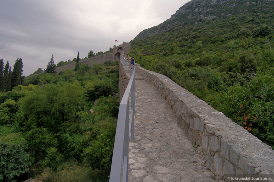 Великая Хорватская Стена и дождливая Корчула