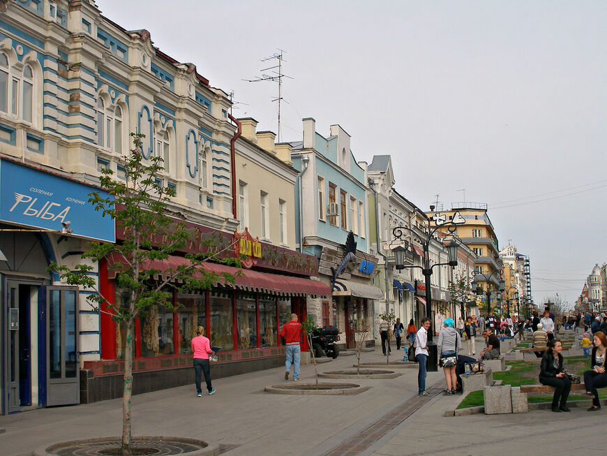 Ленинградская улица в Самаре