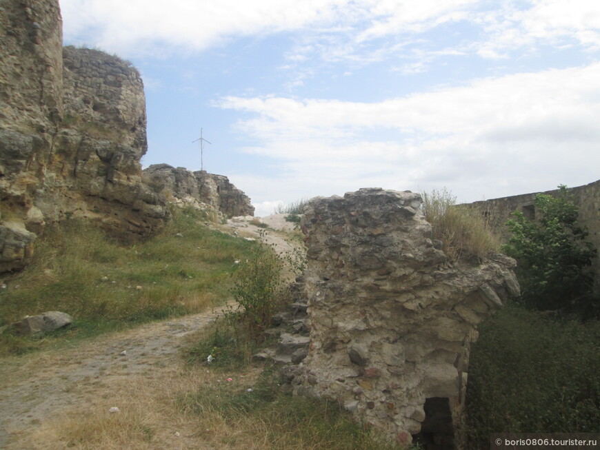 Старинная крепость в центре Грузии
