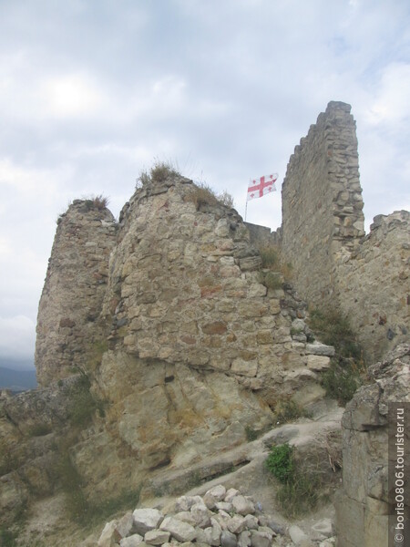 Старинная крепость в центре Грузии