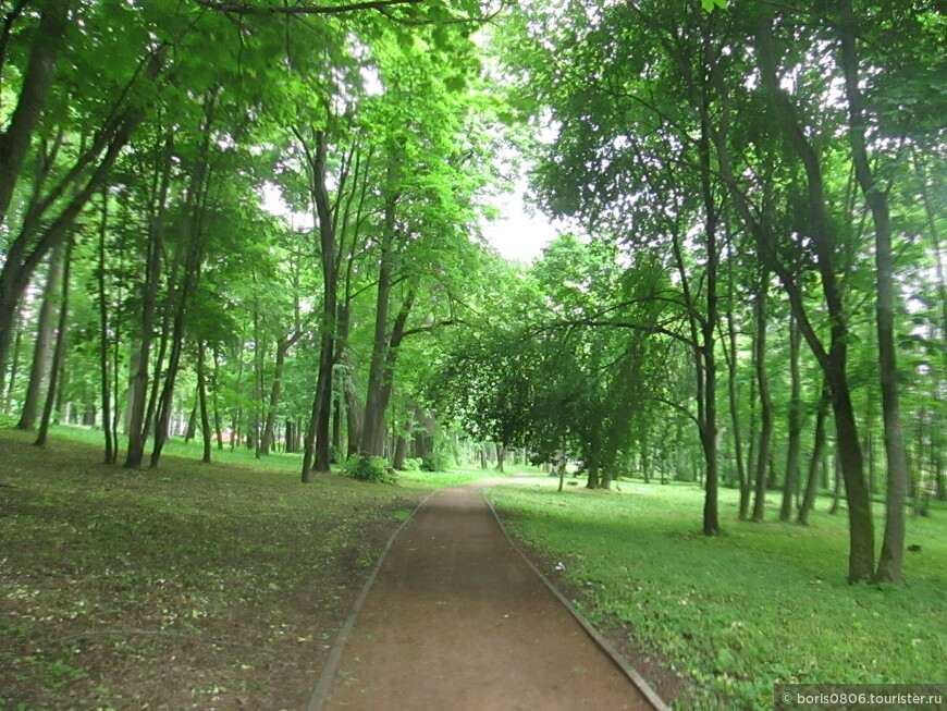 Приятный парк для прогулок