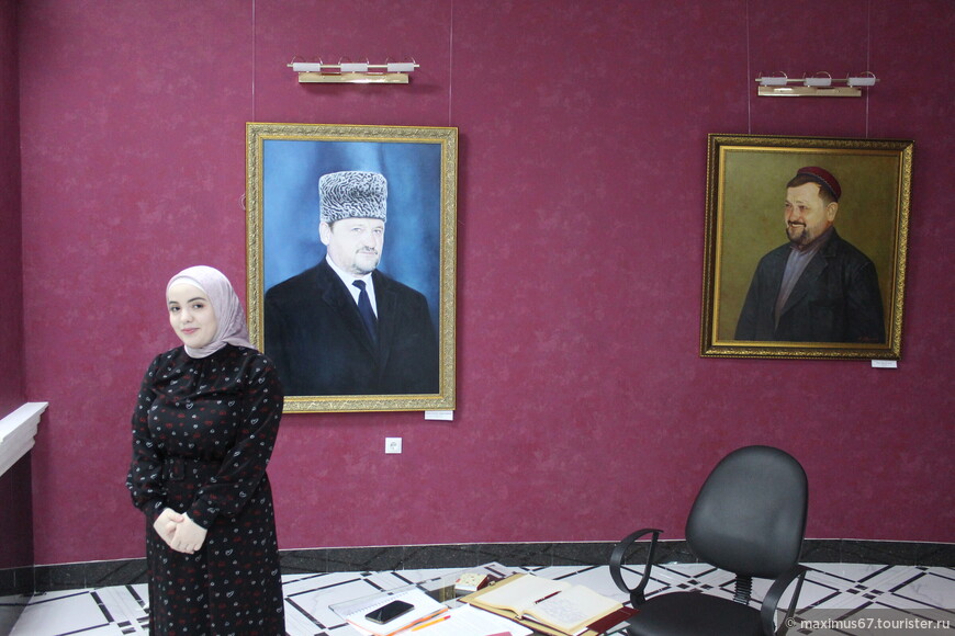 Курчалой и его музей имени Ахмада Кадырова
