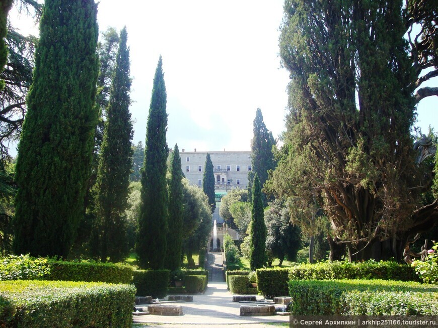 Вилла д`Эсте — объект Всемирного наследия ЮНЕСКО возле Рима