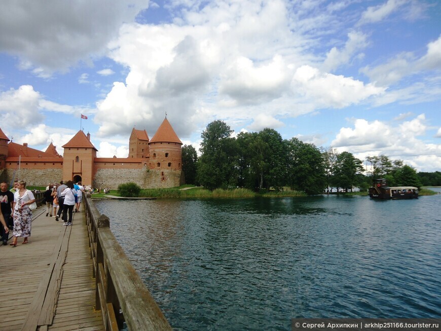 Самый красивый замок Литвы — замок Тракай