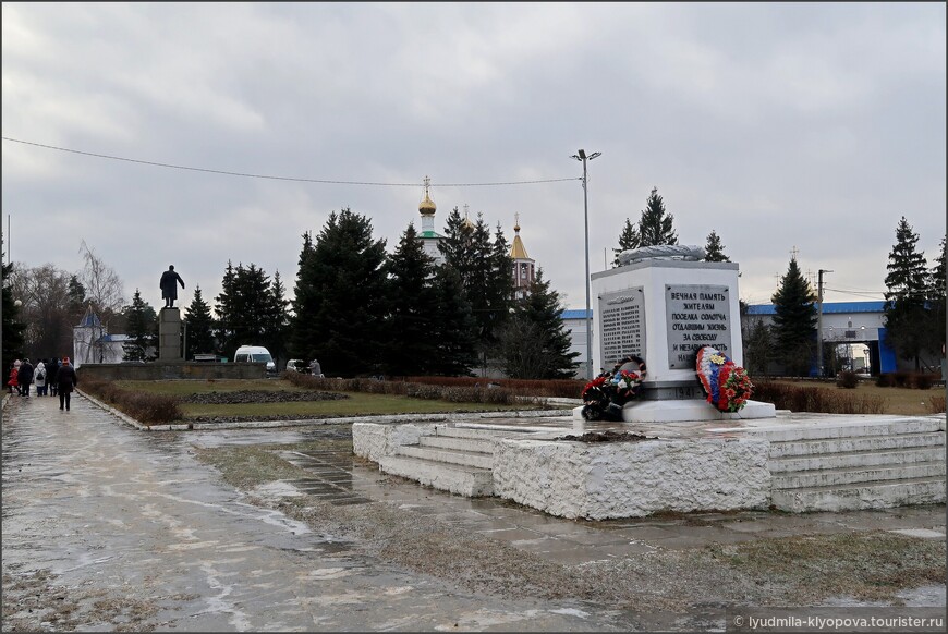 Памятник солотчинцам, погибшим во время Великой Отечественной войны