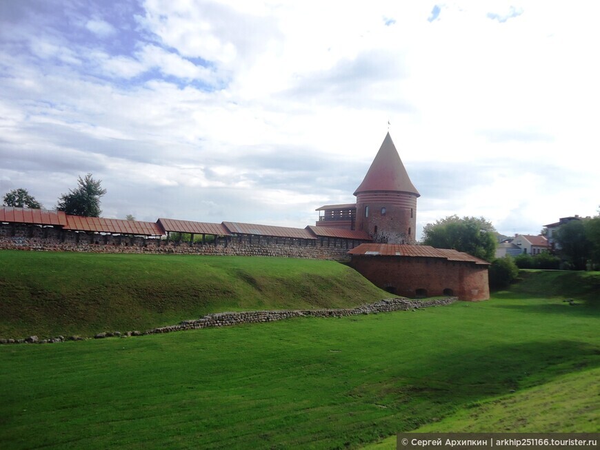 Средневековый замок в Каунасе