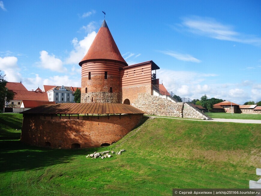 Средневековый замок в Каунасе