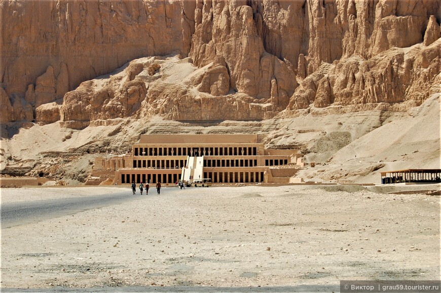 Поминальный храм великой царицы Древнего Египта Хатшепсут