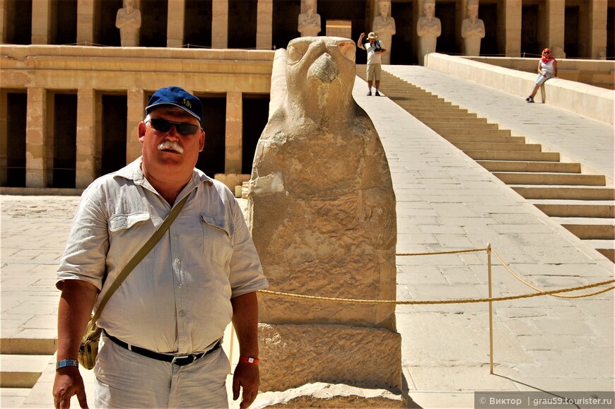 Поминальный храм великой царицы Древнего Египта Хатшепсут