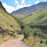 Безумная дорога в Лесото