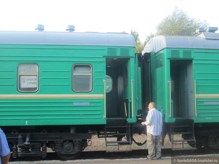 Бишкек-Токмок — поезд с низким тарифом, удобный для местных жителей