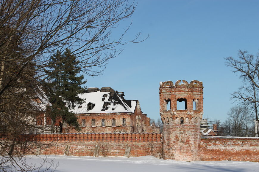 Крепостная стена Федоровского городка