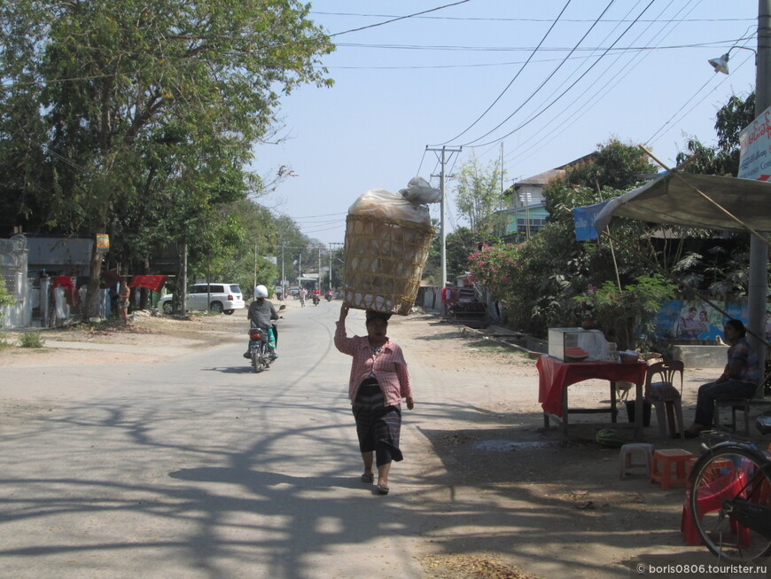 Знакомство с городом Таунгу в центральной Мьянме