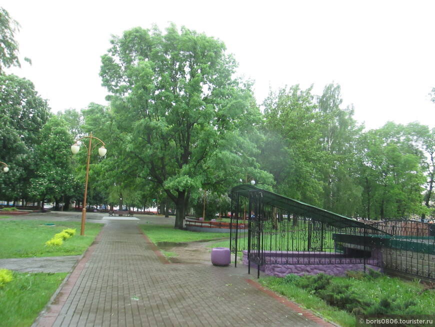 Поездка из Минска в Бобруйск в дождливый день