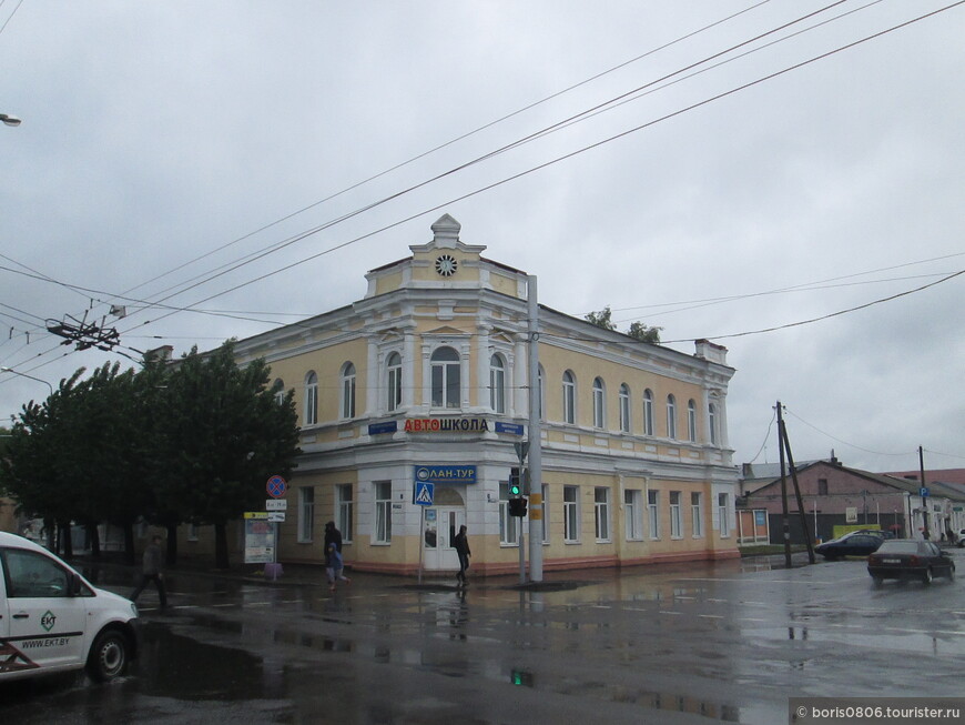 Поездка из Минска в Бобруйск в дождливый день
