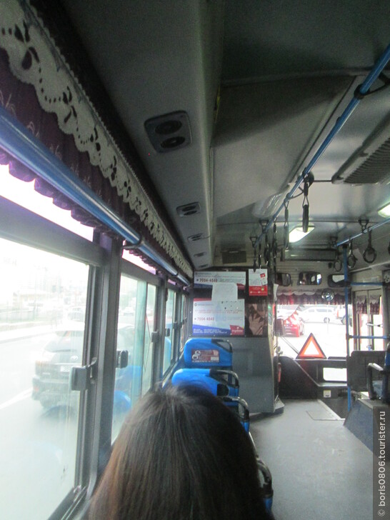 Автобус Улан-Батора хорош тем, что можно ездить бесплатно
