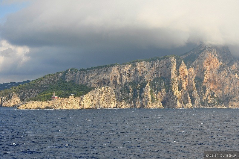 Неаполь, Капри и Амальфитанское побережье с палубы круизного лайнера