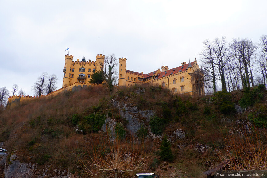 Лебединый замок для романтичного короля