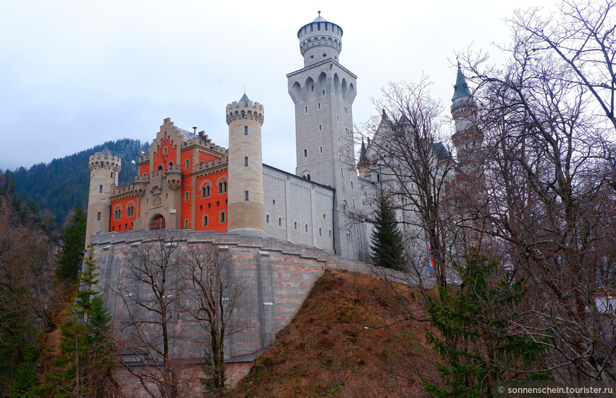 Лебединый замок для романтичного короля