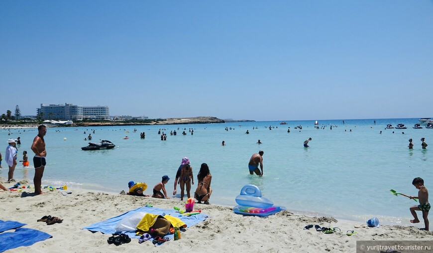 Автопутешествие по Кипру - 2. Пляжи городков Протарас и Айя-Напа