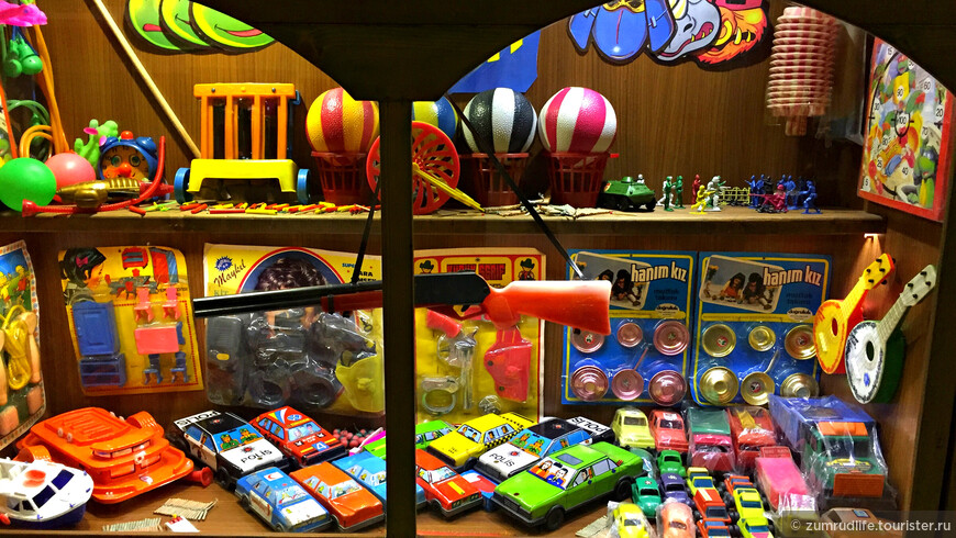витрина магазина игрушек в Калеичи в музее