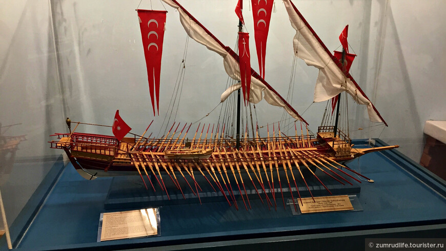 макеты кораблей в музее