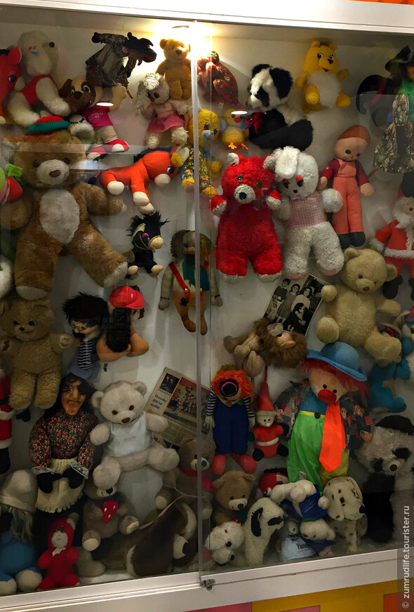 мягкие игрушки в музее