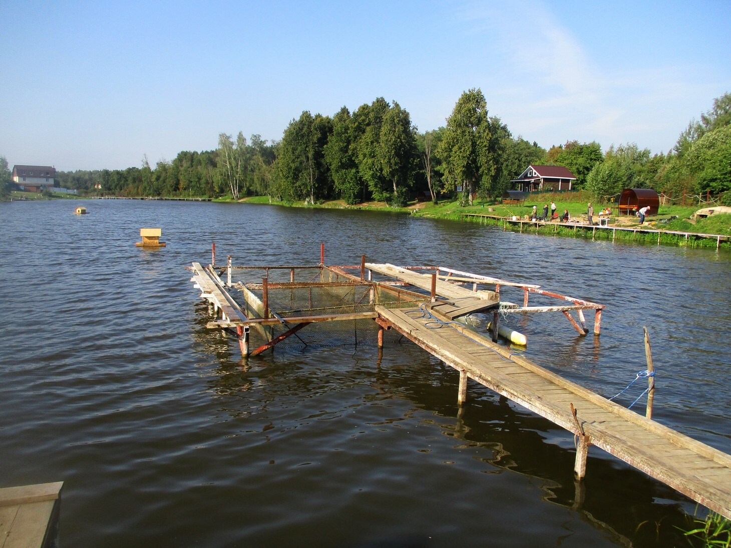 Пионерский пруд в селятино русфишинг