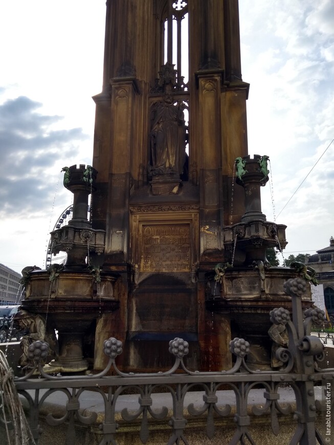 Холерный фонтан Дрездена