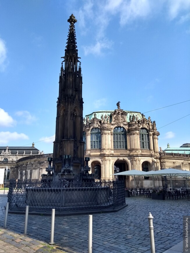 Холерный фонтан Дрездена