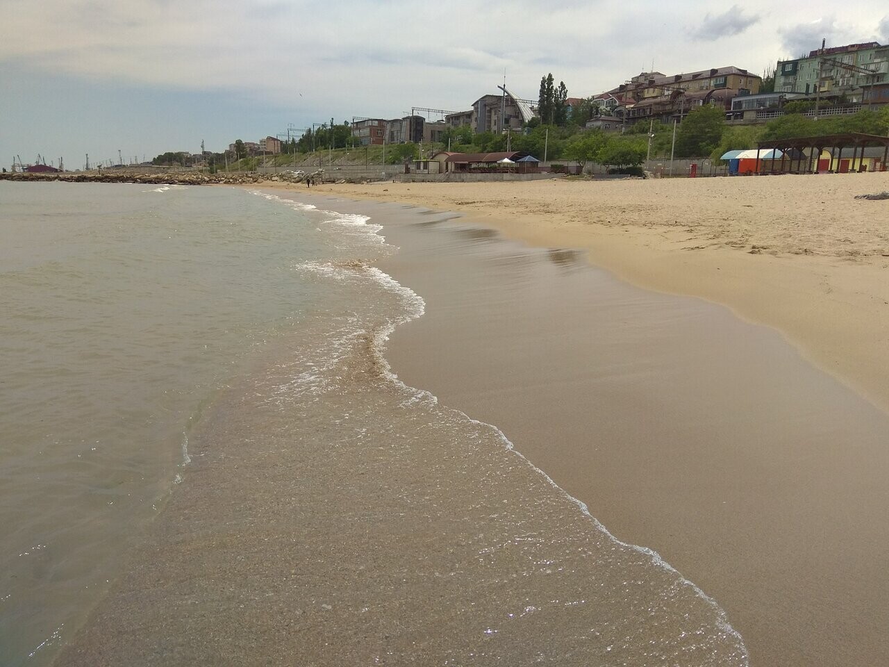 Пляж березка