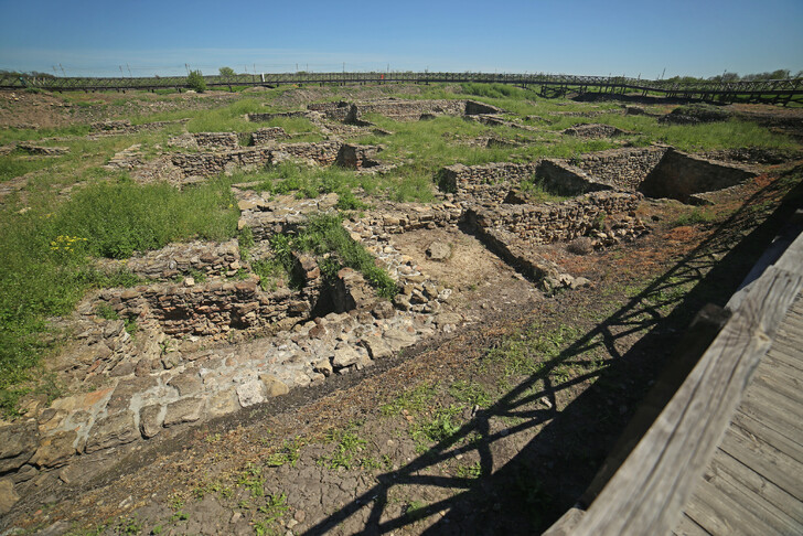 Раскопки в Танаисе