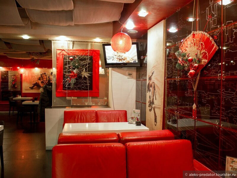 Атмосферное суши-кафе «Манга»