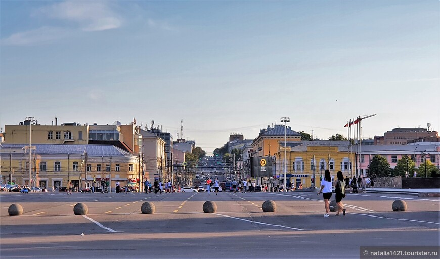 Площадь Ленина и проспект Ленина